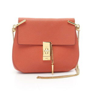 Chloe DREW Shoulder Bag pink leather
